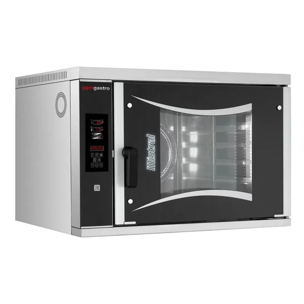 Pekárenský kombinovaný konvektomat - Digitální - 6x EN 60x40 - včetně pece na pizzu, podstavce a skříňky na kynutí - Image 2