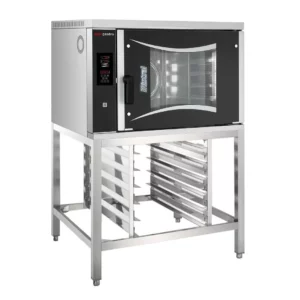 Pekařský kombinovaný konvektomat - Digitální - 6x EN 60x40 - včetně podstavce a držáku podnosu