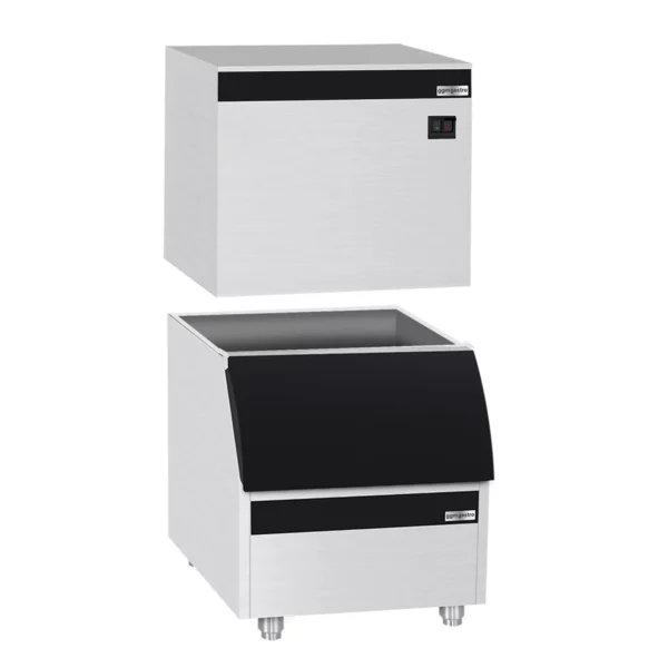 Výrobník ledových kostek - kostky - 450 kg/24h včetně skladovací nádoby - Image 6