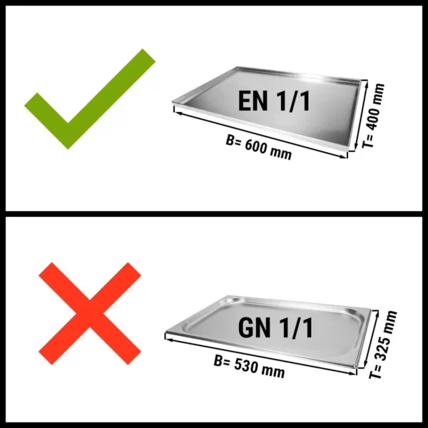 2x pekařský kombinovaný konvektomat - Touch - 6x EN 60x40 - včetně základního rámu a držáku na plech - Image 4
