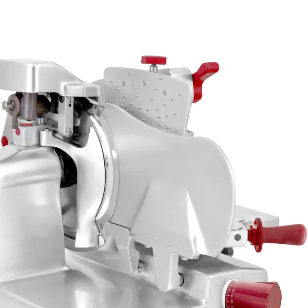 Nářezový stroj Domina jako vertikální řezač - 300 wattů - Čepel: Ø 350 mm - S upínacím ramenem - Image 5