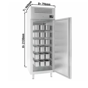 Mraznička na led Premium PLUS - EN 60x80 - 900 litrů - s 1 dveřmi