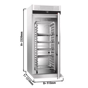 Pojezdový mrazák PREMIUM - GN 2/1 - GN 1/1 - EN 60x40 - 700 litrů - s 1 dvířky