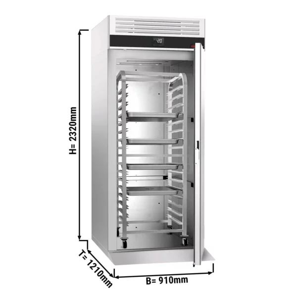 Pojezdový mrazák PREMIUM - GN 2/1 - GN 1/1 - EN 60x40 - 700 litrů - s 1 dvířky