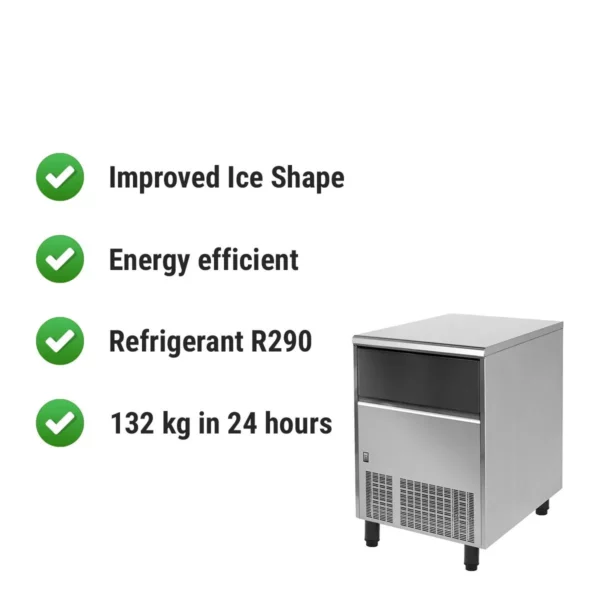 Výrobník ledových kostek - válec - válec - 132 kg/ 24 h - Image 9