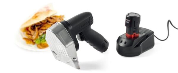Elektrický nůž na kebab Kitchen Line - bezkabelový, HENDI, Kitchen Line, 230V/80W, 155x127x(H)202mm - Image 2