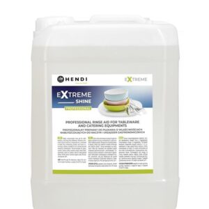 Extreme Shine Profesionálny oplachovací prostriedok s leštiacimi vlastnosťami na riad a gastronomické zariadenia, HENDI, 5 l