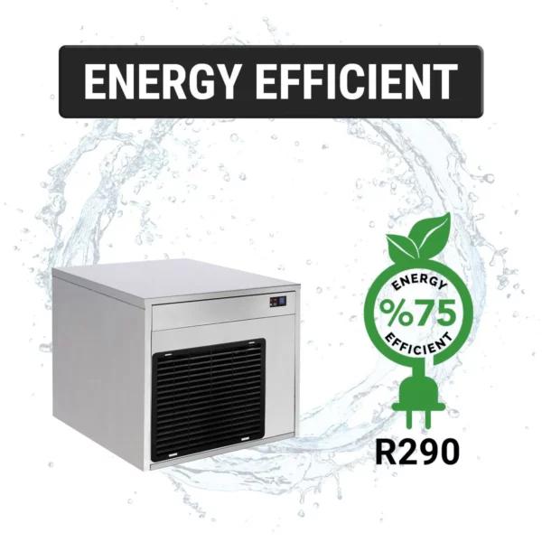 Výrobník ledu - 220 kg/24 h - včetně zásobníku na led - Image 10