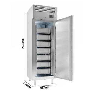 Chladnička na ryby PREMIUM PLUS - EN 60x40 - 560 litrů - s 1 dveřmi