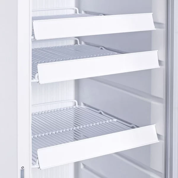 GASTRO COOL | Chladnička se skleněnými dveřmi - 220 litrů - úzká - 1 skleněné dveře - bílá - Image 9