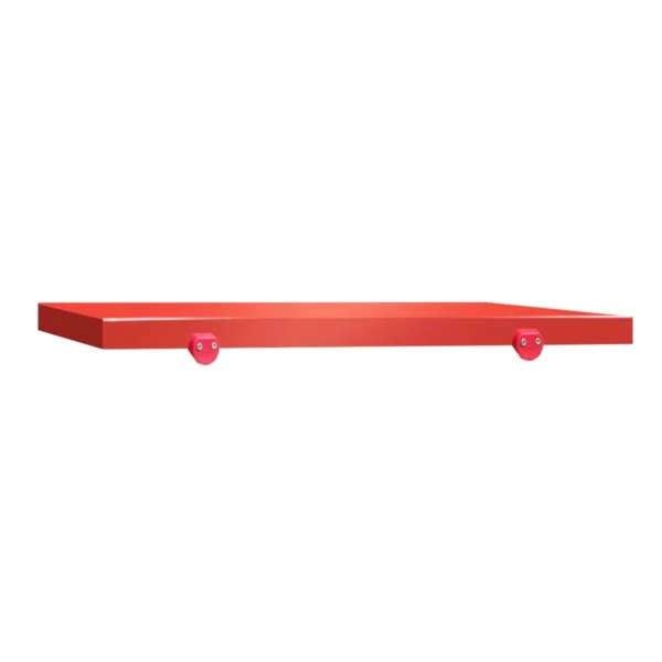 Krájecí deska na řeznický stůl - 700x700mm - Červená - Image 3