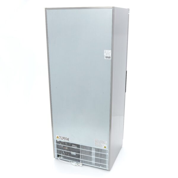Mraznička - 600L - 6 pevných polic - nerezová ocel - Image 4