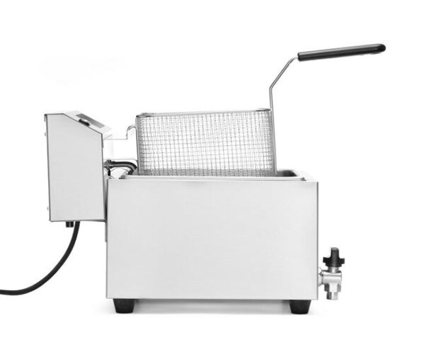 Fritéza s digitálním ovládacím panelem Profi Line s výpustným ventilem – 8 l, HENDI, Profi Line, 8L, 230V/3500W, 305x515x(H)345mm - Image 8