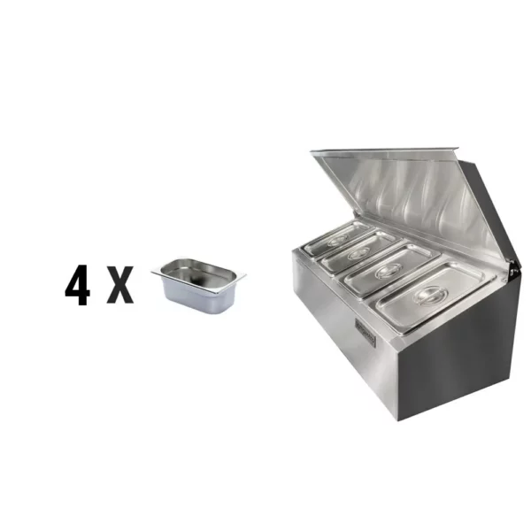 Deska k připevnění kořenek - 4x GN 1/4 - Image 6
