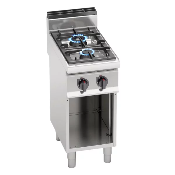 Plynový sporák - 14 kW - 2 hořáky - Image 4