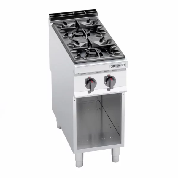 Plynový sporák - 19 kW - 2 hořáky