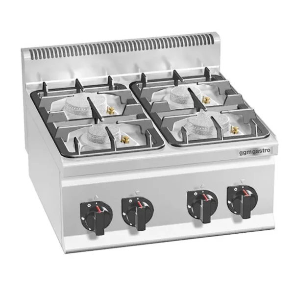 Plynový sporák - 19 kW - 4 hořáky - Image 3