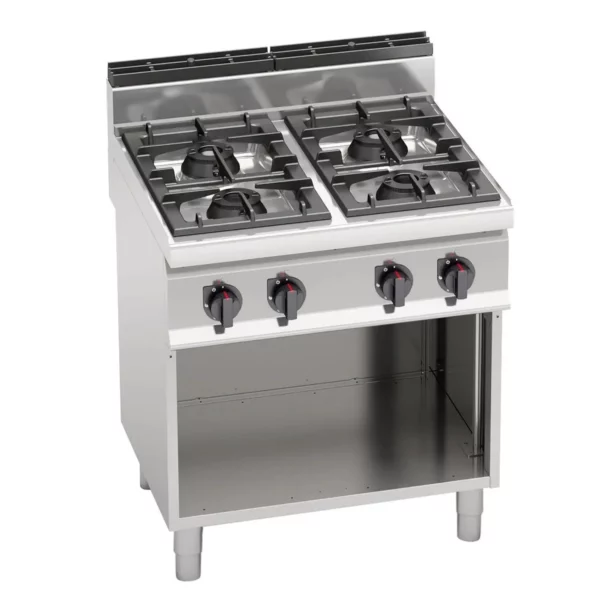 Plynový sporák - 28 kW - 4 hořáky - Image 3