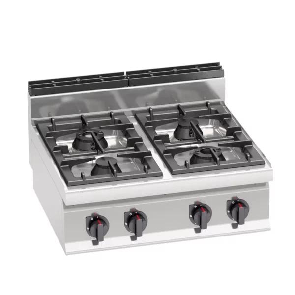 Plynový sporák - 28 kW - 4 hořáky - Image 2