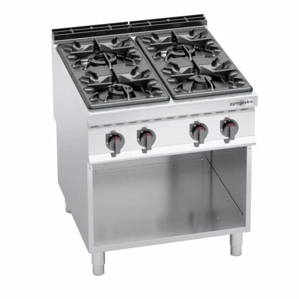 Plynový sporák - 34,5 kW - 4 hořáky