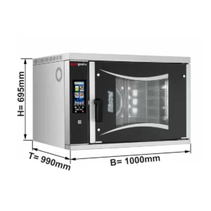 Pekařský plynový konvektomat Touch - 6x EN 60x40