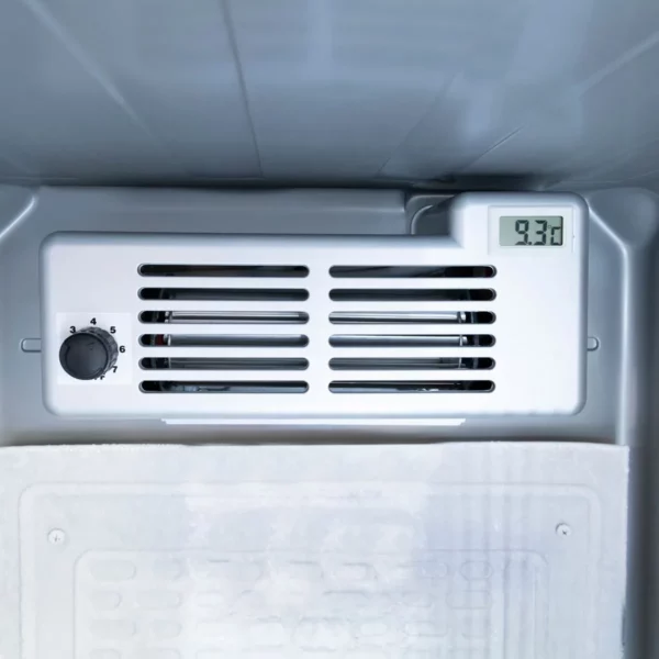 Chladnička na nápoje - 145 litrů - bezrámové provedení - 1 skleněná dvířka a reklamní stojan - Image 10