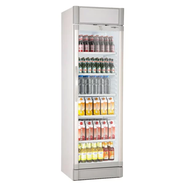 Chladnička na nápoje - 347 litrů - 1 skleněné dveře a reklamní displej - Image 9