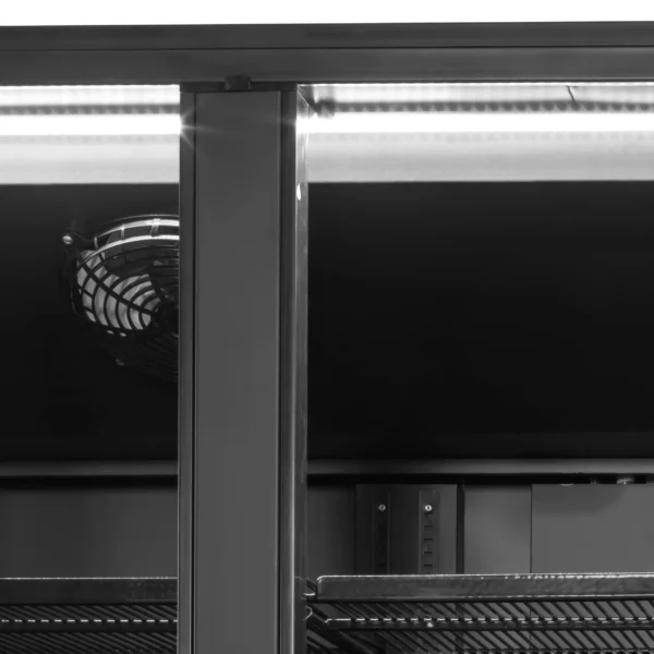 Chladnička na nápoje - 1500 litrů - 3 skleněné dveře a LED osvětlení - Image 9