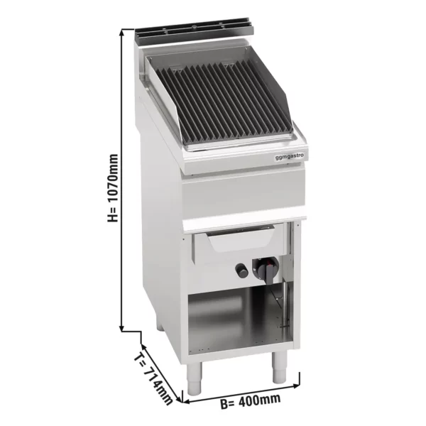 Plynový vodní gril (9 kW) - Image 3