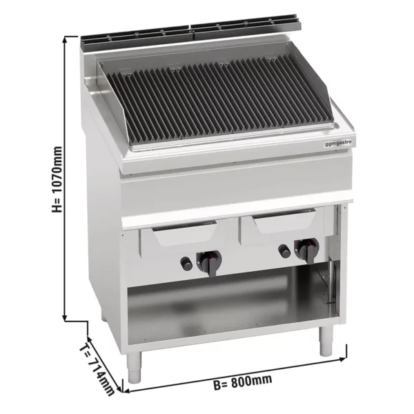 Plynový vodní gril (18 kW)