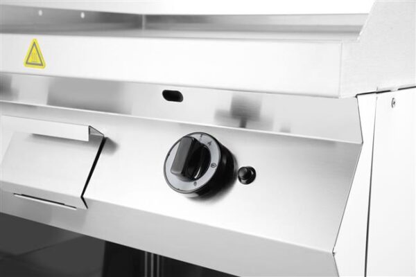 Plynová grilovací deska – hladká – 800x700x900 mm – 10 kW | Hendi 220207 - Image 6
