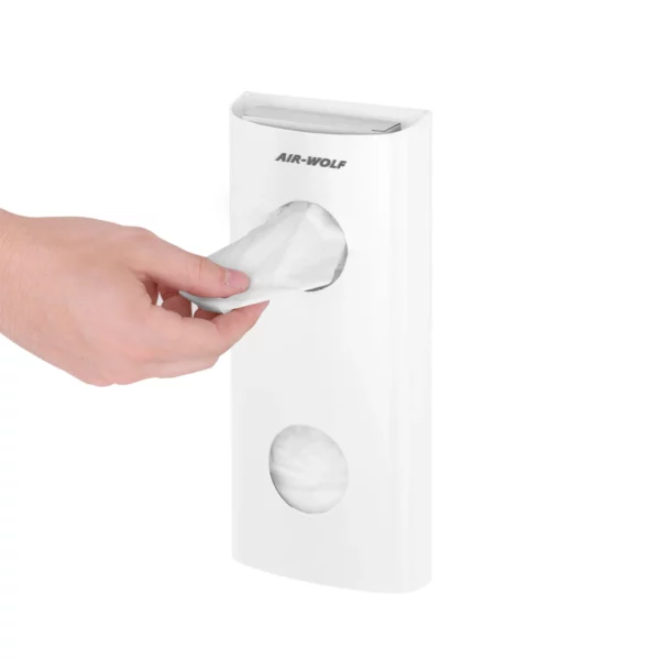 AIR WOLF | Dávkovač hygienických sáčků až na 25 hygienických sáčků - bílá nerez - Image 4