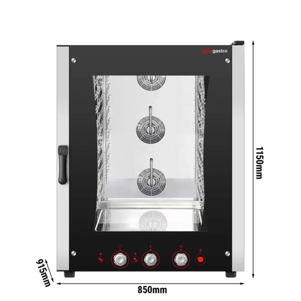 Pekařský konvektomat - ruční - 10x GN 1/1 nebo EN 60x40