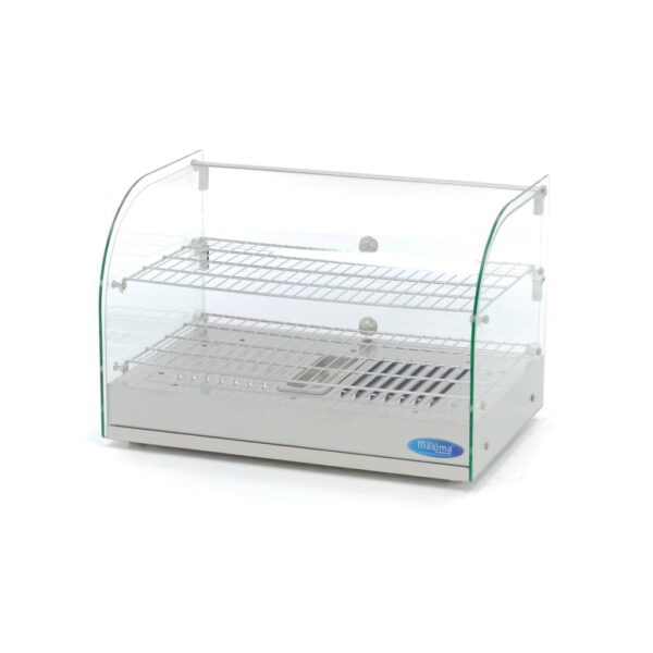 Ohřívaný stojan na jídlo - 45L - 55cm - 2 police