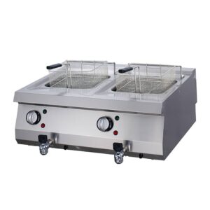 Maxima Elektrická profesionální fritéza s kohoutkem - 2 x 12 l | 09394999