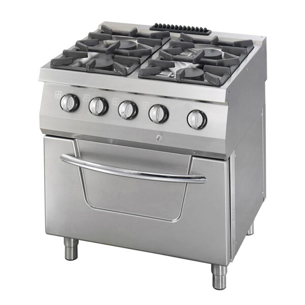 Plynový sporák + elektrická trouba - 37 kW | Maxima 09396013