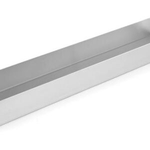 Hliníkový cukrárenský plech – uzatvárateľný, HENDI, 580x200x(H)50mm