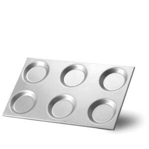 Hliníkový podnos GN 1/1 s formami, HENDI, 530x325x(H)mm