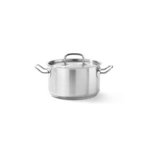 Střední hrnec – s poklicí, HENDI, Kitchen Line, 3,5L, ø200x(H)115mm