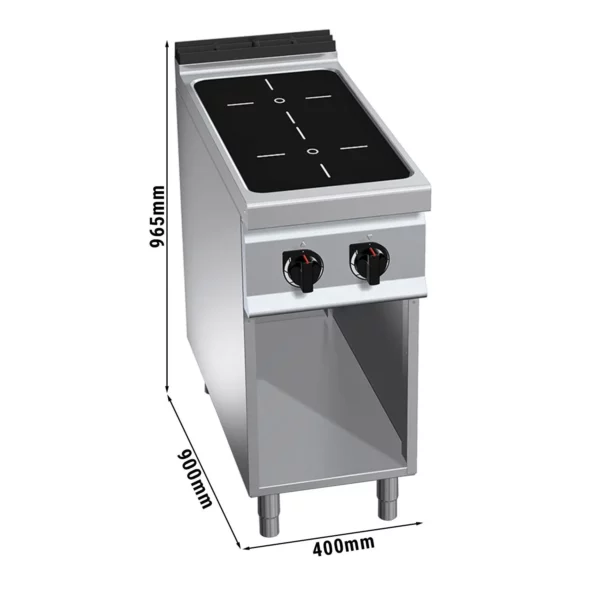 Indukční sporák - 10 kW - 2 varné desky