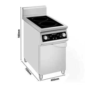 Indukční sporák - 10 kW - 2 varné desky