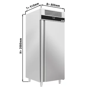 Pekárenská chladnička PREMIUM - EN 60x40 - 850 litrů - s 1 dveřmi