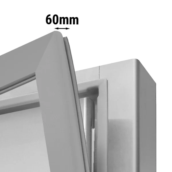 Pekárenská chladnička PREMIUM - EN 60x40 - 850 litrů - s 1 dveřmi - Image 12