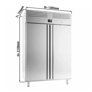 Pekárenská chladnička PREMIUM PLUS - EN 60x40 - 1240 litrů - se 2 dveřmi