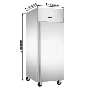 Pekárna mrazák ECO - EN 60x80 - 600 litrů - s 1 dvířky