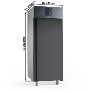 Mraznička PREMIUM PLUS - 745 x 870 mm - 650 litrů - s 1 dveřmi