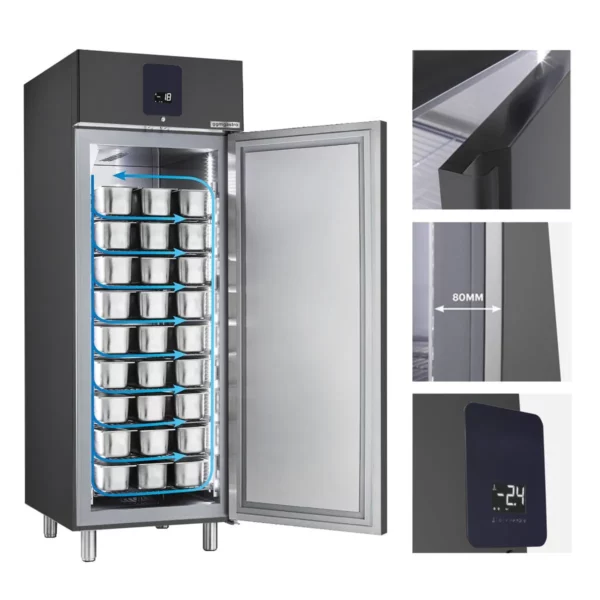 Mraznička PREMIUM PLUS - 745 x 870 mm - 650 litrů - s 1 dveřmi - Image 5