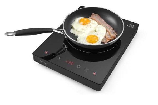 Indukční vařič Kitchen Line, 2000 W, černý, Hendi | 239391 - Image 2