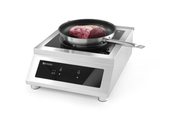 Indukční vařič model 5000 D, HENDI, Profi Line, 400V/5000W, 398x525x(H)175mm - Image 3