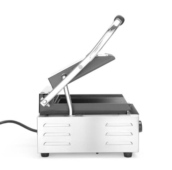 Jednoduchý kontaktní gril, HENDI, drážkovaný vrch a spodek, 230V/1800W, 310x426x(H)510mm - Image 3